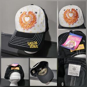 Sailor Moon Hot Topic Exclusive Anime Super Venus Snapback Hat‎ Cap NWT